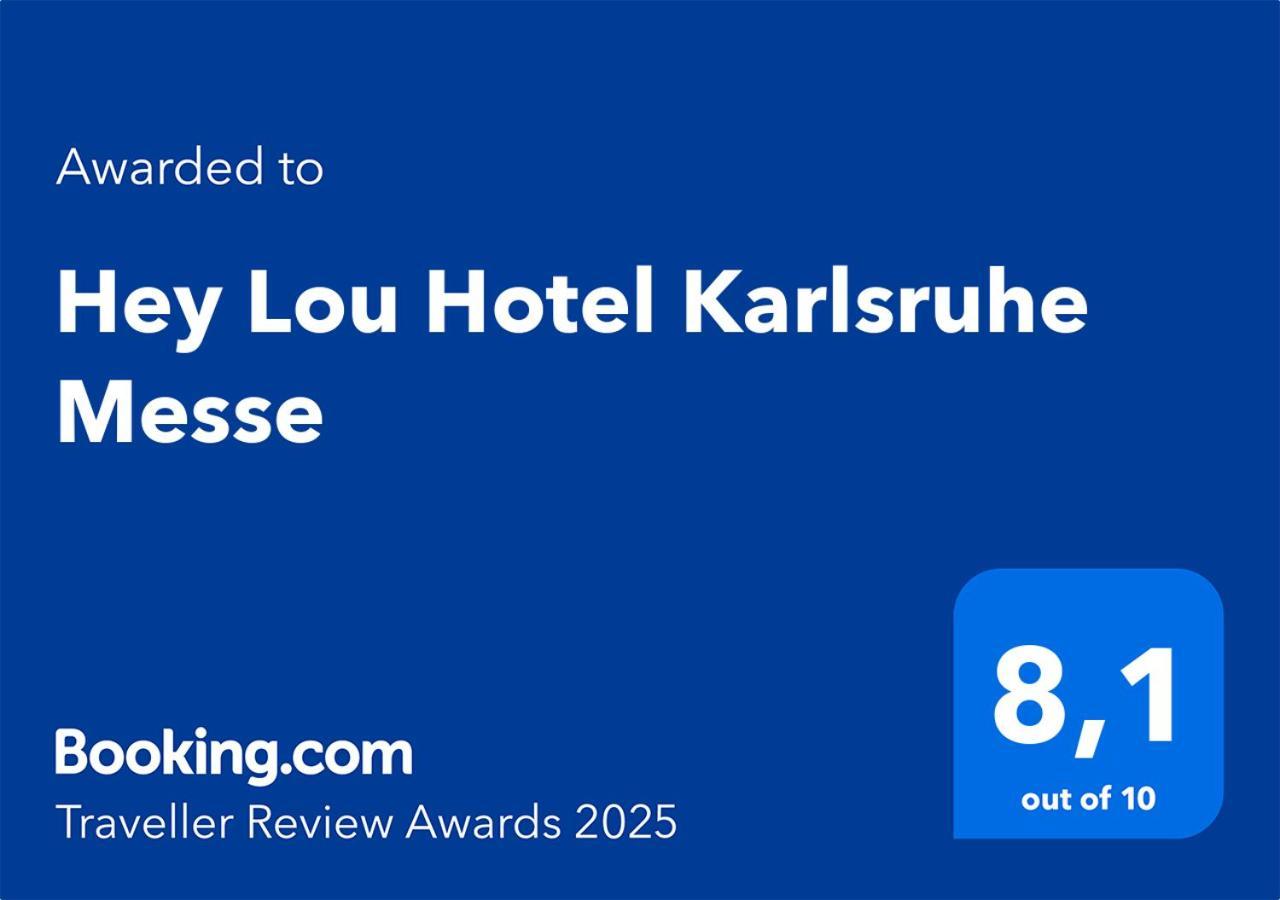 Hey Lou Hotel Karlsruhe Messe Rheinstetten Exterior photo